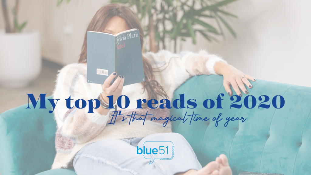 My top 10 reads of 2020 blue